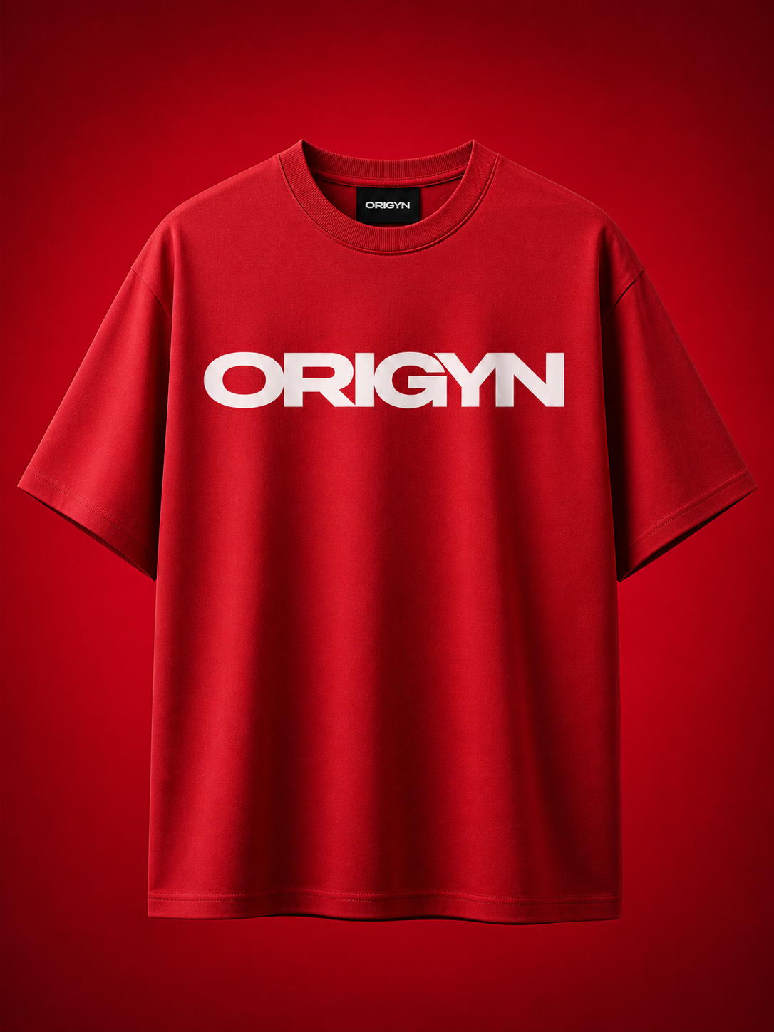 Ronin Warrior Oversized T-Shirt (Fire Red) – Unisex