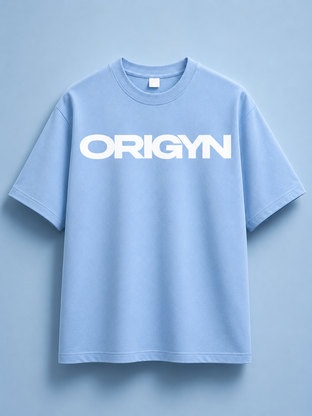 Ocean Muse Oversized T-Shirt (Sky Blue) – Unisex