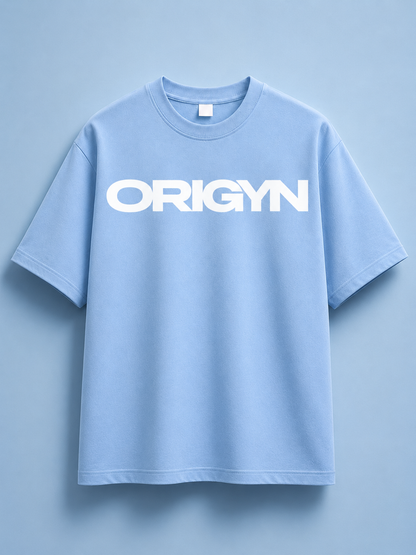 Ocean Muse Oversized T-Shirt (Sky Blue) – Unisex